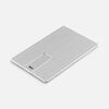 серебристый  5,5х8,7х0,3 см
