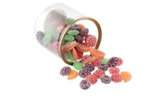 Карамель леденцовая Candy Crush, со вкусом фруктов, с прозрачной крышкой