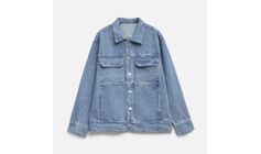 Куртка джинсовая O2, голубая, размер 3XL/4XL