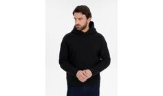 Худи оверсайз унисекс Snuggie, черное, размер XS/S