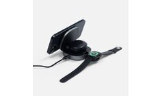 Складная станция беспроводной зарядки flowPad, серая