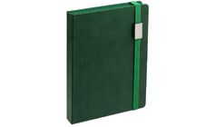 Ежедневник New Factor Metal, зеленый