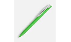Ручка шариковая Pin Soft Touch, зеленая