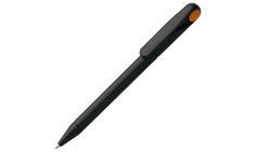Ручка шариковая Prodir DS1 TMM Dot, черная с оранжевым
