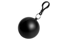 Дождевик в круглом футляре Nimbus, черный