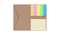 Футляр для визитки Eco Holder со стикерами, крафт