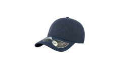 Бейсболка UNI-CAP PIQUET, без панелей и швов, без застежки