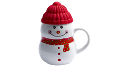 Кружка SNOWMAN с крышкой