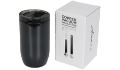 Герметичный термостакан Lagom 380 мл с медной вакуумной изоляцией, черный