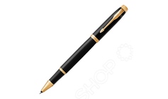 Ручка роллер «Parker IM Core Black GT», черный/золотистый