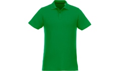 Мужское поло Helios с коротким рукавом, fern green