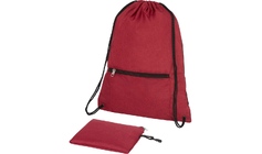 Складной рюкзак со шнурком Coss, heather dark red