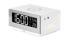 Часы с беспроводным зарядным устройством Rombica Timebox 2, белый