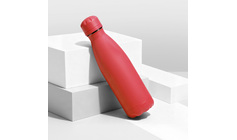 Вакуумная термобутылка "Vacuum bottle C1", soft touch, 500 мл, красный