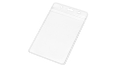Бейдж Crystal Vert 84*135 мм (внут.размер  74*105 мм), прозрачный