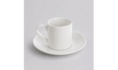 Кофейная пара прямой формы Espresso, 100мл, белый