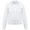 Толстовка женская Hooded Full Zip белая, размер XS