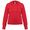 Толстовка женская Hooded Full Zip красная, размер XS