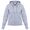 Толстовка женская Hooded Full Zip серый меланж, размер XS