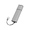 Флеш-карта USB 2.0 16 Gb металлическая с колпачком 